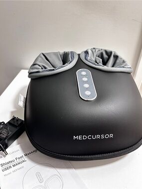 Foot Massager with Shiatsu Rollers